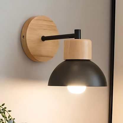 BowLift — Stylish Wooden Wall Lamp for a Harmonious Home Atmosphere