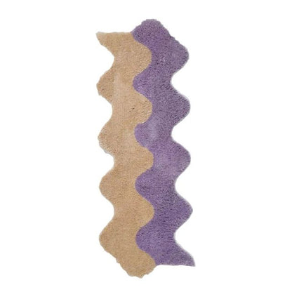 BowLift | Abstract Color Block Rug made of Cotton-Polyester
