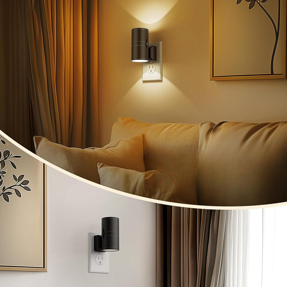 BowLift Smart Night Light Socket with Ambient Light Detection and Adjustable Brightness