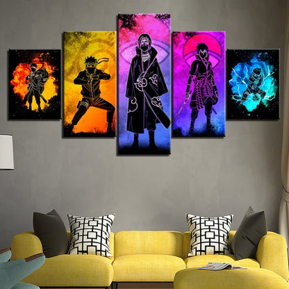 LZINA™ | 5 piece Naruto Anime - canvas wall art painting