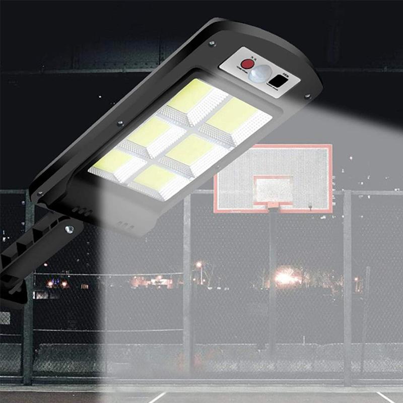 LZINA™ | 200W Outdoor Solar LED Lamp with Remote Control, Motion and Twilight Sensor
