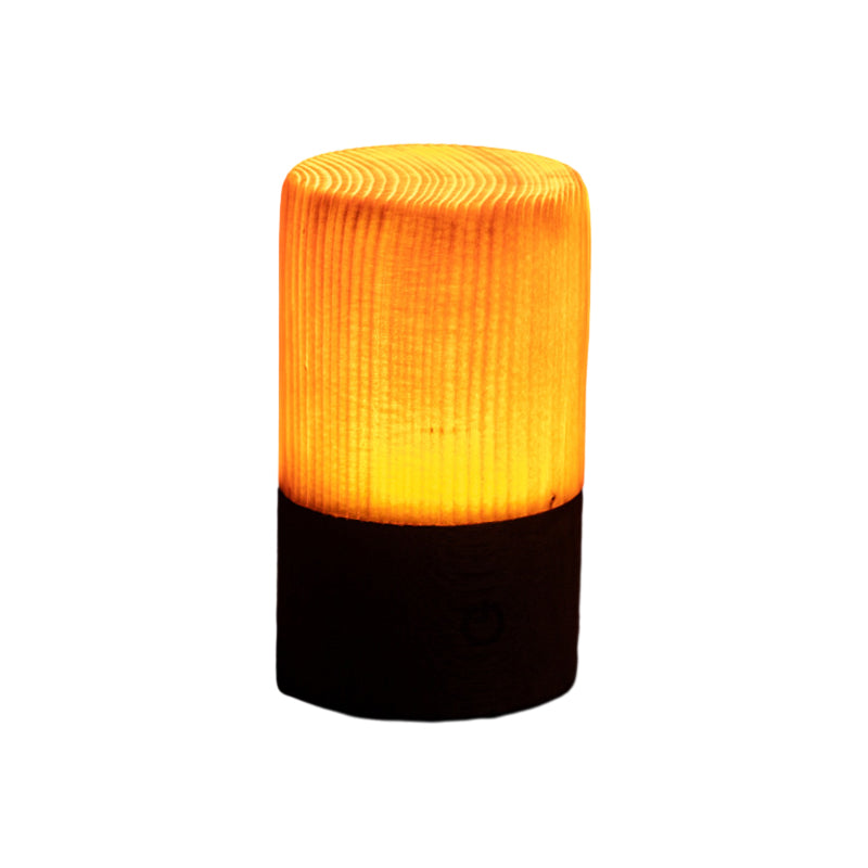 LZINA™ | LumiWood – Battery-Powered LED Table Lamp with Touch Control