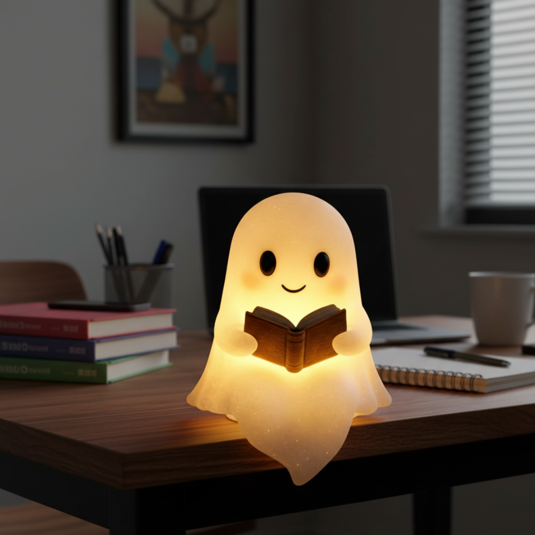 LZINA™ | NightSpirit Lamp – Handmade Decorative Night Light with Warm Light