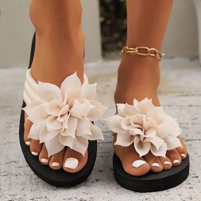 Floriva – Women's Floral Flip-Flops