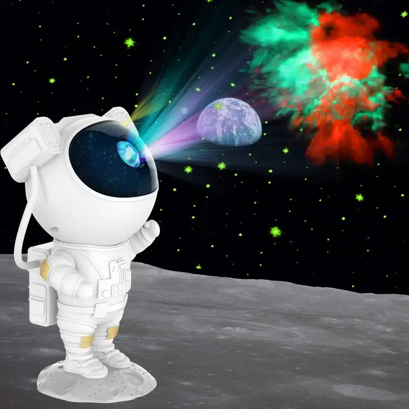 BowLift Astronaut Galaxy Projector — Multi-Mode Galaxy Night Light with Remote Control
