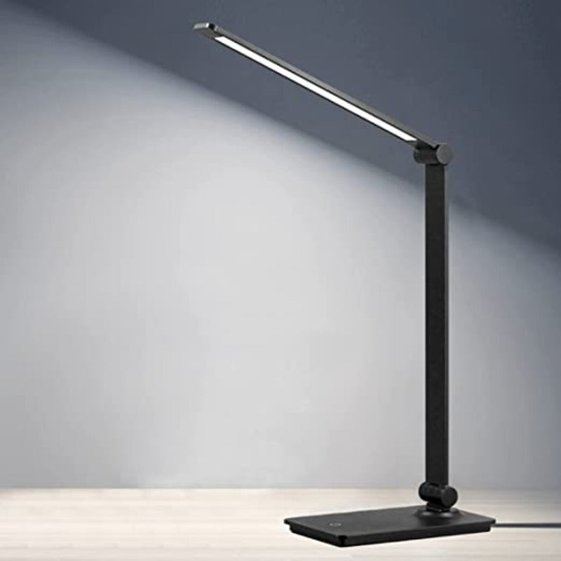 BowLift LED Desk Lamp with Touch Control, 3 Brightness Levels, Dimmable Adjustable Arm, Foldable Lamp for Desk, Bedroom and Office