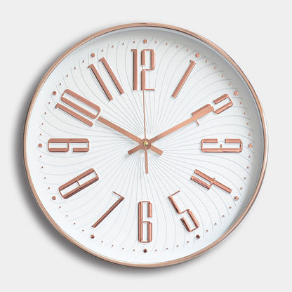 BowLift | Large Letter Classroom Silent Clock 30 cm Battery Operated