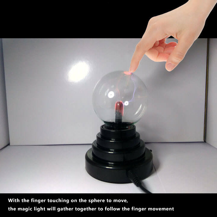 BowLift Magic Electrostatic Ion Ball Light — Flashing Night Light & Ambient Lamp