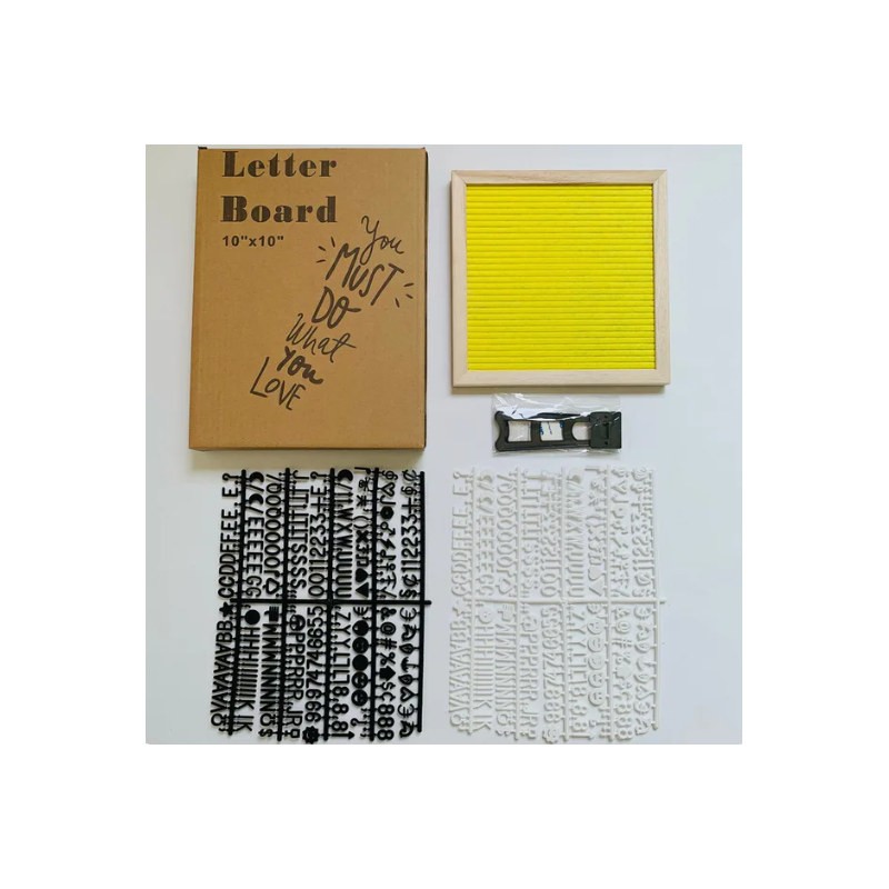 LZINA™ | Felt Letter Message Board