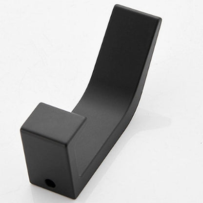 BowLift | Aviro Aluminum Wall Hooks Black/White - Modern Decorative Coat Hooks