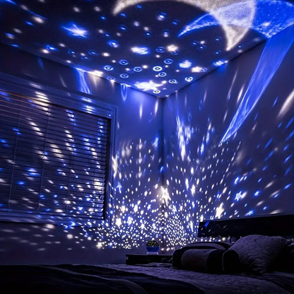 BowLift Luna Star Projector Night Lamp