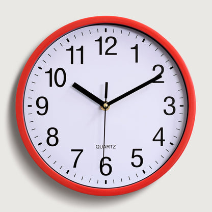 BowLift | Classroom Children's Room Silent Wall Clock 10 Inch