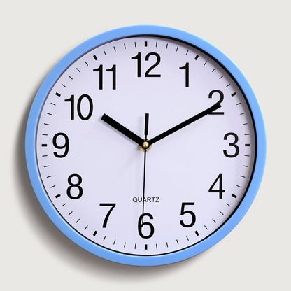 BowLift | Classroom Children's Room Silent Wall Clock 10 Inch