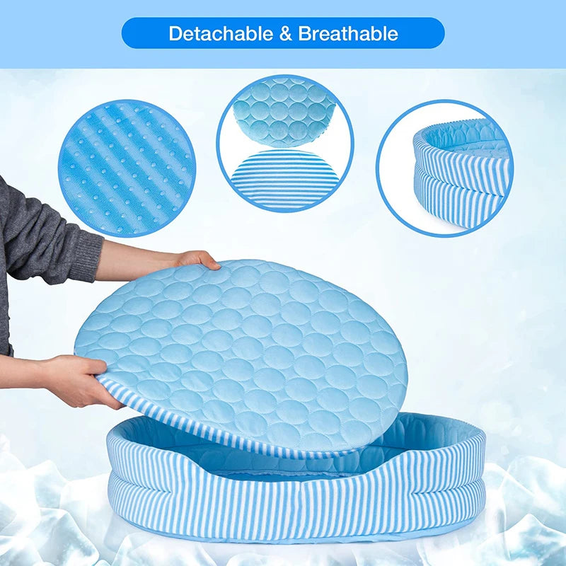 Eco-Friendly Summer Cooling Mat for Pets | Bowlift