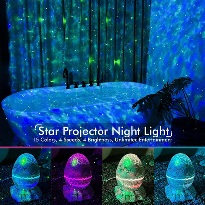 BowLift 4-in-1 Star & Galaxy Projector with Built-in Bluetooth Speaker