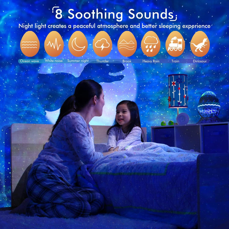 BowLift 4-in-1 Star & Galaxy Projector with Built-in Bluetooth Speaker