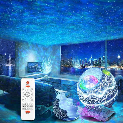 BowLift 4-in-1 Starry Sky & Galaxy Projector with Bluetooth Speaker