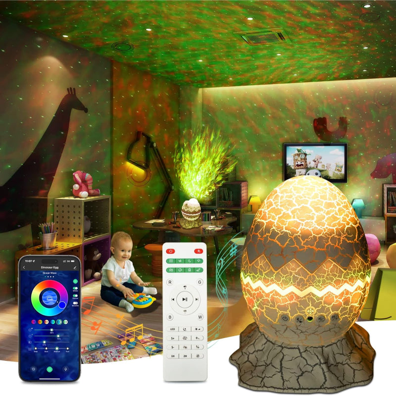 BowLift 4-in-1 Star & Galaxy Projector with Built-in Bluetooth Speaker