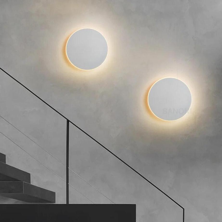 BowLift | Sleeksphere Round LED Touch Wall Light – Modern, Minimalist Glow with Effortless Touch Control