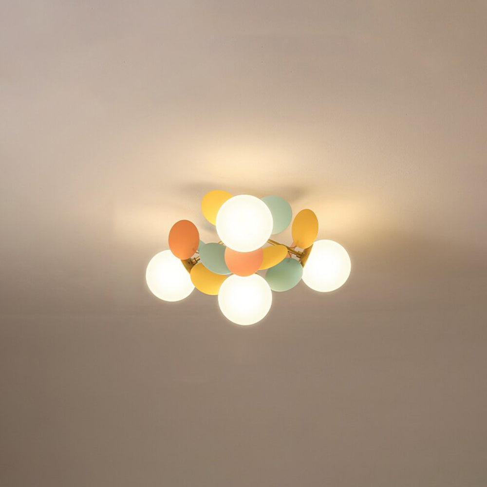 BowLift | Flower Branch Chandelier Living Room