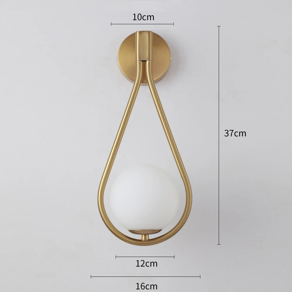BowLift Light: Mid-Century Wall Lamp