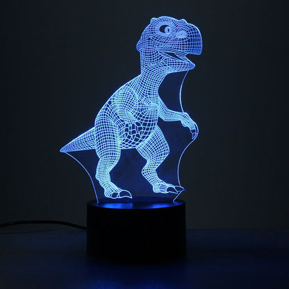 LZINA™ | Dinosaur Night light - 3D Dinosaur Light - T Rex Night Light