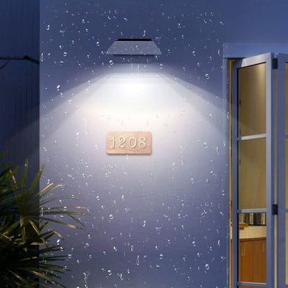 LZINA™ | Solar UFO Shape Design Fence Light LED Outdoor Wall Lamp