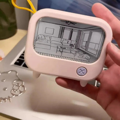 LZINA™ | Mini TV Painting LED Night Light