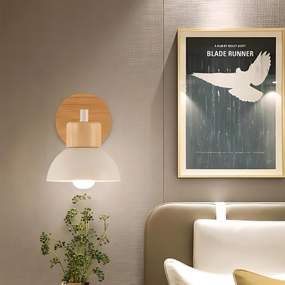 BowLift — Stylish Wooden Wall Lamp for a Harmonious Home Atmosphere
