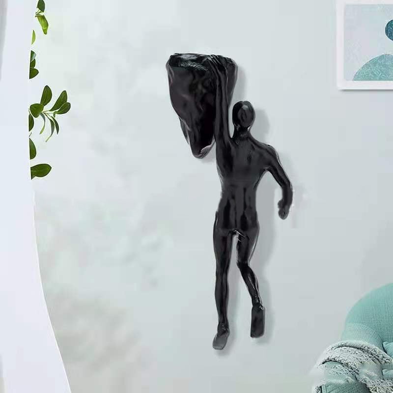 LZINA™ | Climbing wall hanging statues
