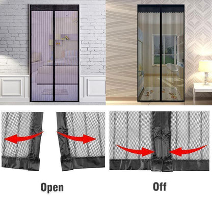 BowLift | Magnetic Fly Screen Door with Continuous Hook and Loop Fastener