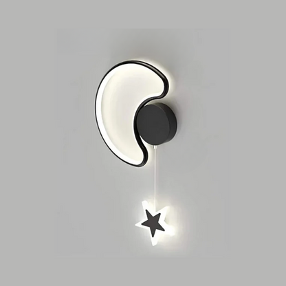 BowLift DreamLight: Enchanting Wall Lamp with Clouds, Stars and Moon