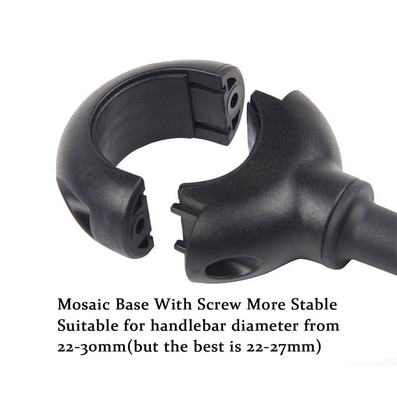 FlexiView bicycle mirror with long bracket | Bowlift