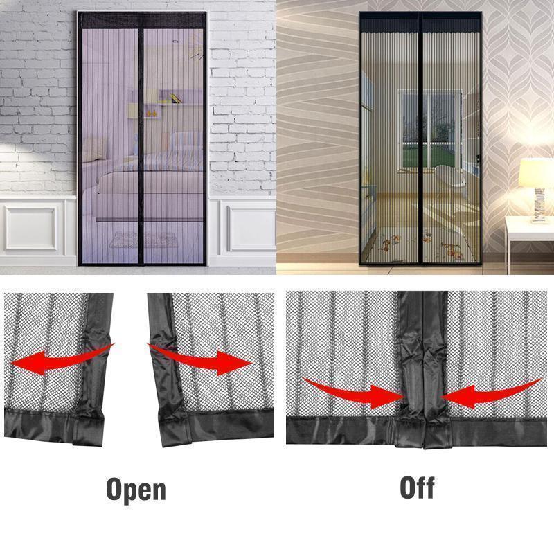 LZINA™ | Magnetic Fly Screen Door with Velcro Closure