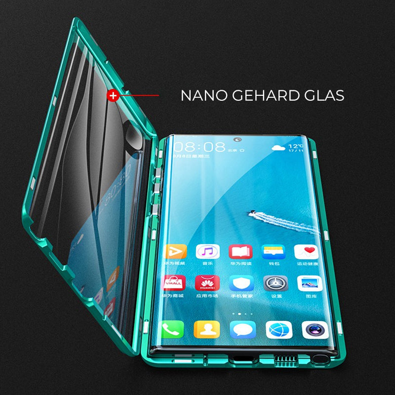 BowLift | Magnetic Tempered Glass Dual-Sided Phone Case for Samsung