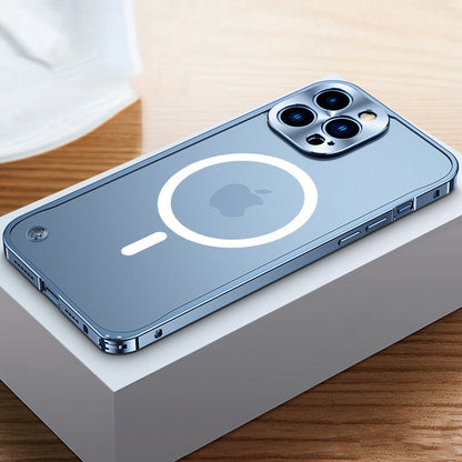 Magnetic phone case for iPhone with metal frame | Bowlift