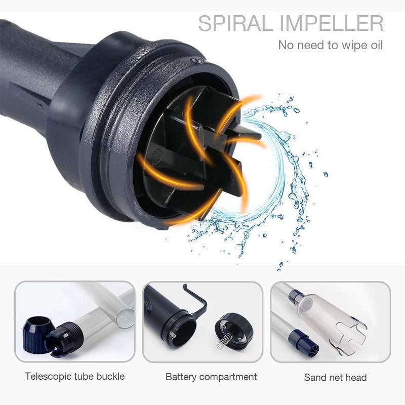 LZINA™ | Automatic water changer for fish tank electric sand washer