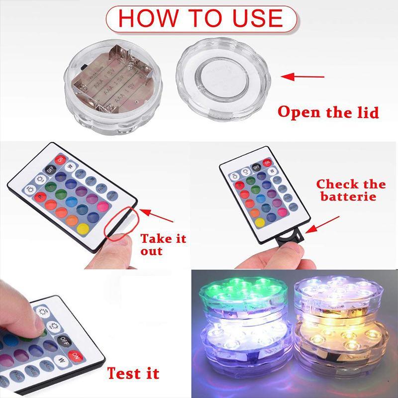 LZINA™ | Remote control waterproof magnetic suction LED lamp