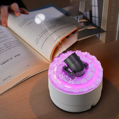 LZINA™ | Lava Cannon Humidifier Aroma Diffuser with Mist Night Light