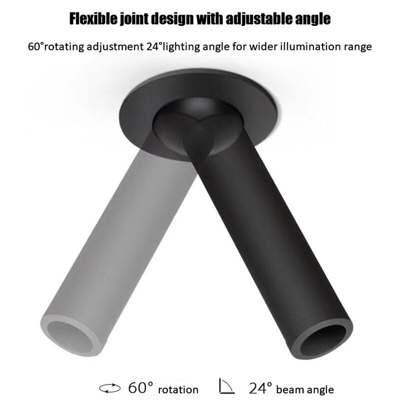BowLift | Long Cylinder - Led - Spotlight - Ceiling Lamp