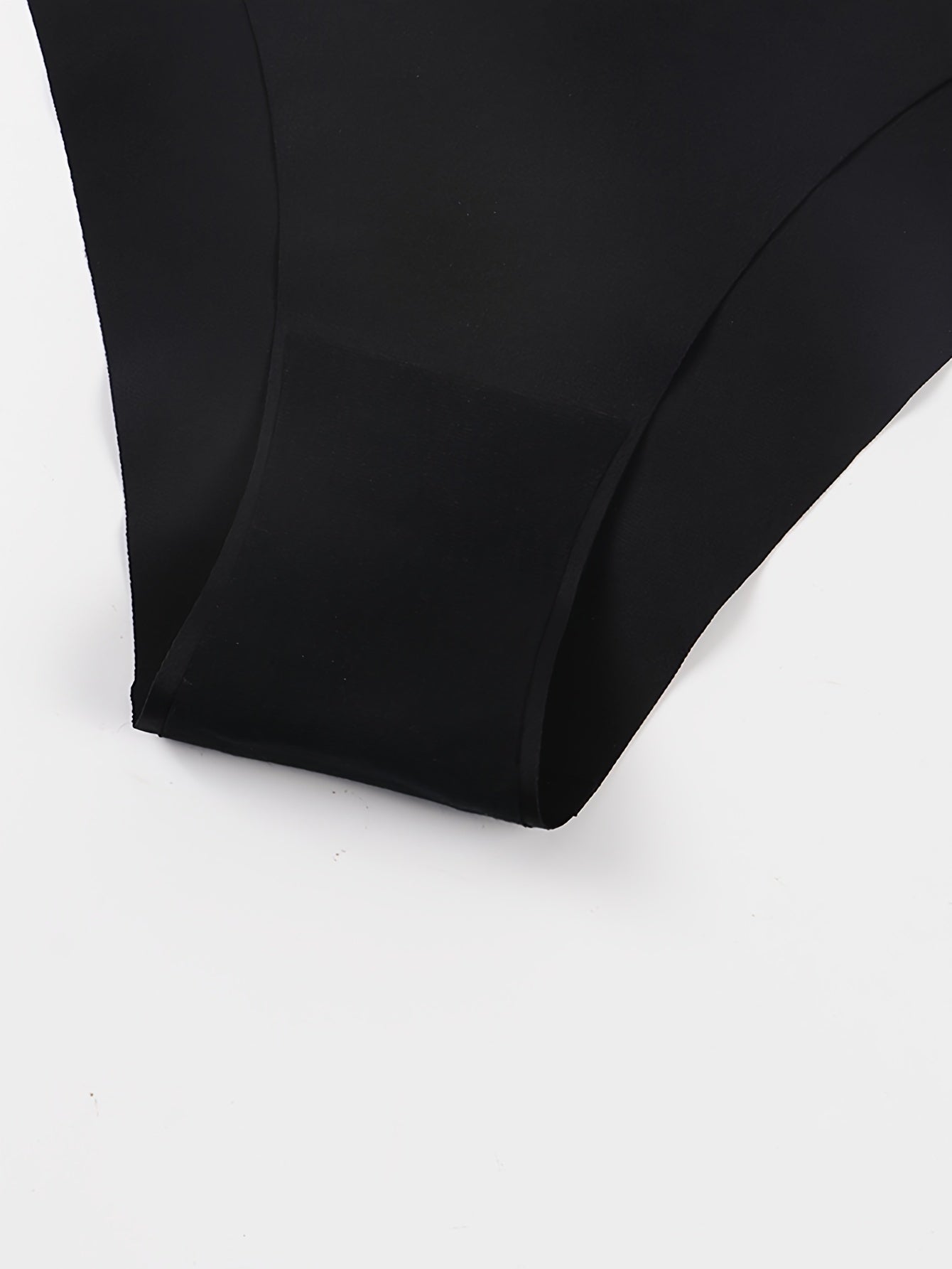 Sexy Knickers, Sexy Underwear & Briefs – Black Triangle Panties with “I Love My Husband” Heart Print, Breathable Polyamide Knit, 1 Piece