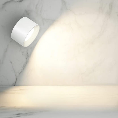 BowLift Spotlight Wireless Wall Lamp – 360° Rotation, Dimmable, Rechargeable Cordless Wall Light