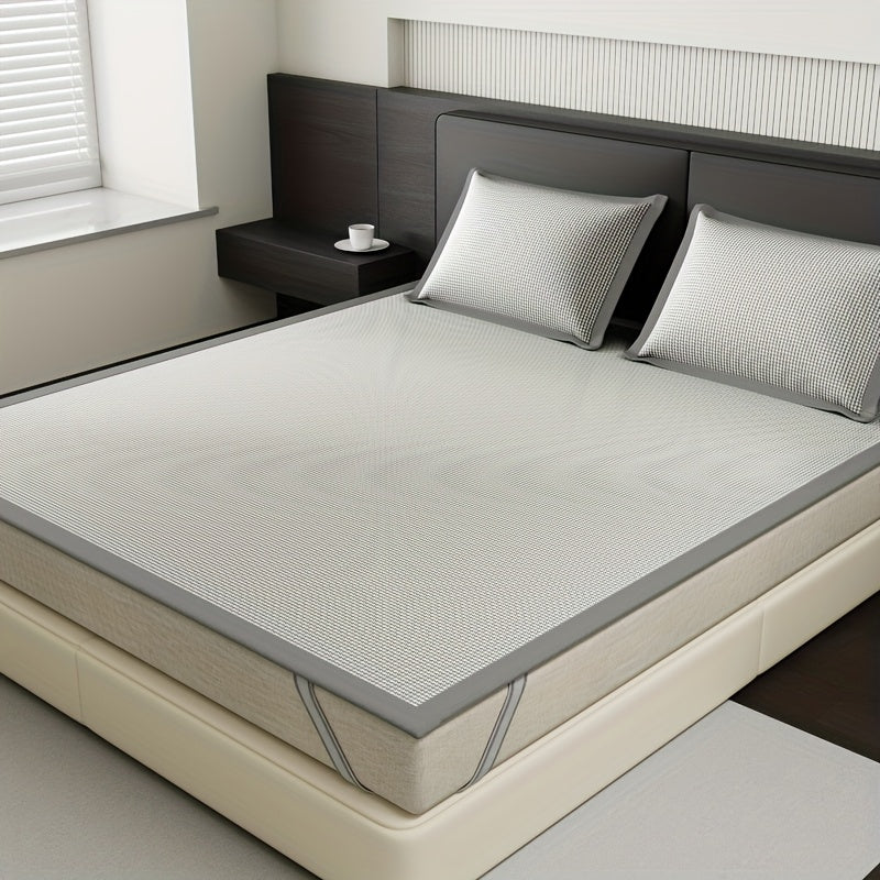 LZINA™ | AeroCool Cooling Mattress Protector – Breathable Ice Silk Bed Cover for Hot Sleepers