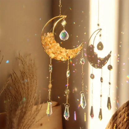 LZINA™ | Moon crystal sun catcher
