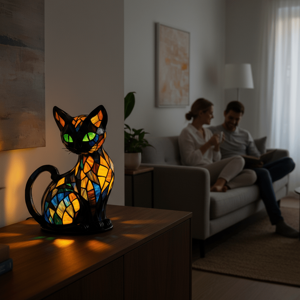 LZINA™ | Playful LED Cat Night Light with Soft Ambient Glow