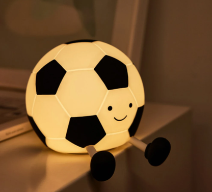 LZINA™ | Rechargeable Soccer Ball Silicone Night Light – GlowKick