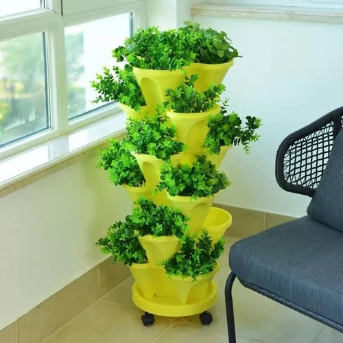 BowLift Vertical Garden System | PlantStack: The Ultimate Space-Saving Green Grid Solution