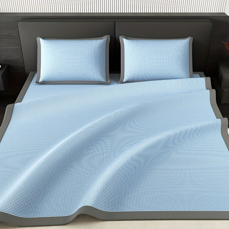 LZINA™ | AeroCool Cooling Mattress Protector – Breathable Ice Silk Bed Cover for Hot Sleepers
