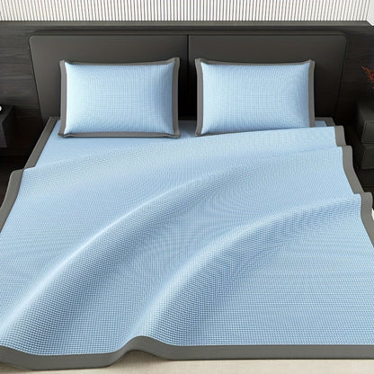 LZINA™ | AeroCool Cooling Mattress Protector – Breathable Ice Silk Bed Cover for Hot Sleepers