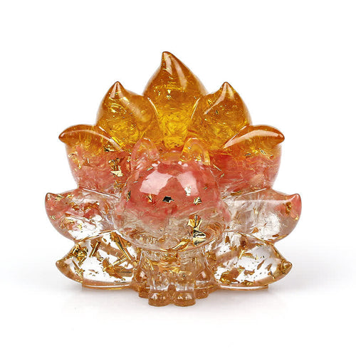 LZINA™ | Nine-Tailed Fox Gemstone Decoration